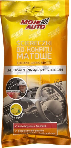 Ściereczki do kokpitu matowe Moje Auto
