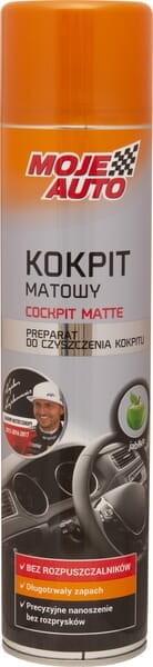 Preparat do mycia kokpitu matowy Moje Auto, jabłkowy 600 ml