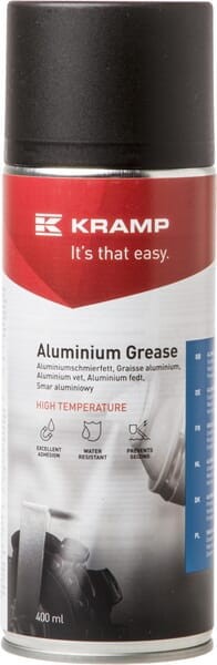 Aluminiowy smar wysokotemperaturowy Kramp, 400 ml