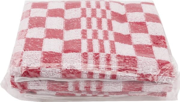Ręcznik kuchenny Sorbo, 500 x 500 mm czerwona (3x)