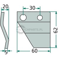 Zabierak - 19069805F - Sklep rolniczy PoltechParts