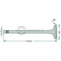 Zawór ssący - Sklep PoltechParts