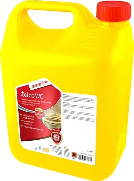 Żel do WC V8, 5000 ml