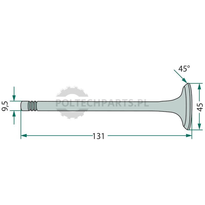 Zawór ssący - 38012061 - Sklep rolniczy PoltechParts