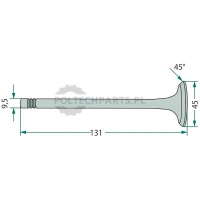 Zawór ssący - 38012061 - Sklep rolniczy PoltechParts