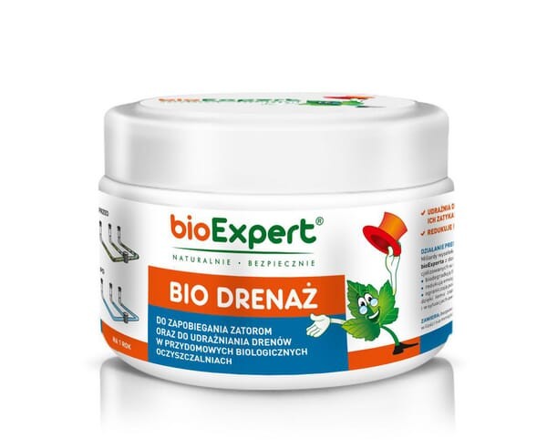 Bio drenaż zapobiegający powstawaniu zatorów bioExpert 250 g