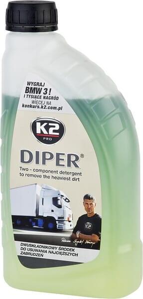 Płyn do mocnych zabrudzeń Diper K2, 1 kg