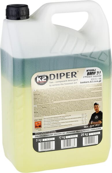 Płyn do mocnych zabrudzeń Diper K2, 5 kg