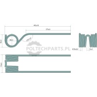 Kreiselheuerzinken - 11013361 - Sklep rolniczy PoltechParts