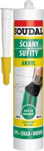 Uszczelniacz akrylowy, biały 280 ml