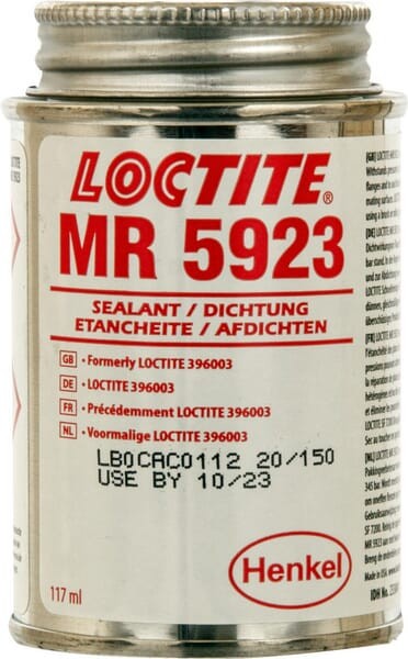 Uszczelniacz powierzchniowy, czerwony tlenkowy MR 5923 Loctite, 450 ml