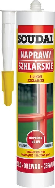 Silikon szklarski, bezbarwny 280 ml