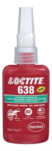 Klej mocujący 638 Loctite, 50 ml