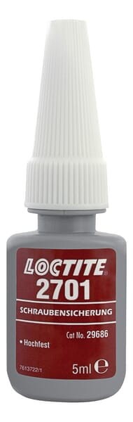 Środek zabezpieczający gwinty 2701 Loctite, 5 ml