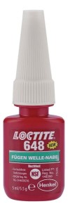 Klej mocujący 648 Loctite, 5 ml