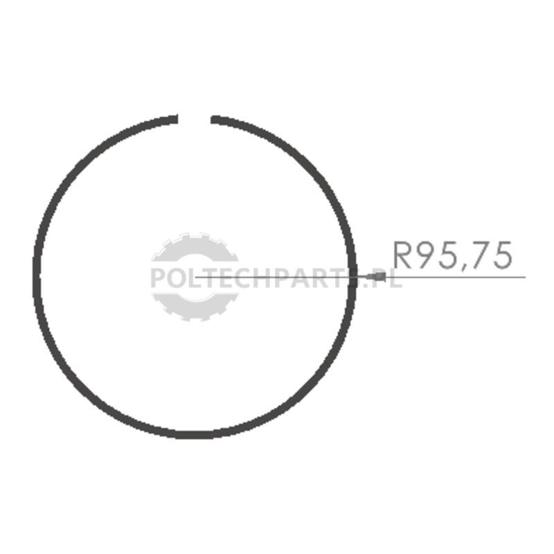 Pierścień uszczelniający - 23815AGT0237 - Sklep rolniczy PoltechParts