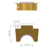 Osłona termiczna - 23815AGT0823 - Sklep rolniczy PoltechParts
