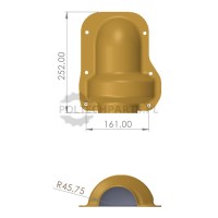 Osłona termiczna - 23815AGT0858 - Sklep rolniczy PoltechParts