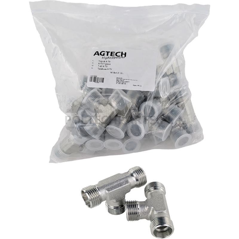 Trójnik X-TV M18x1,5 12 L | poltechparts.pl