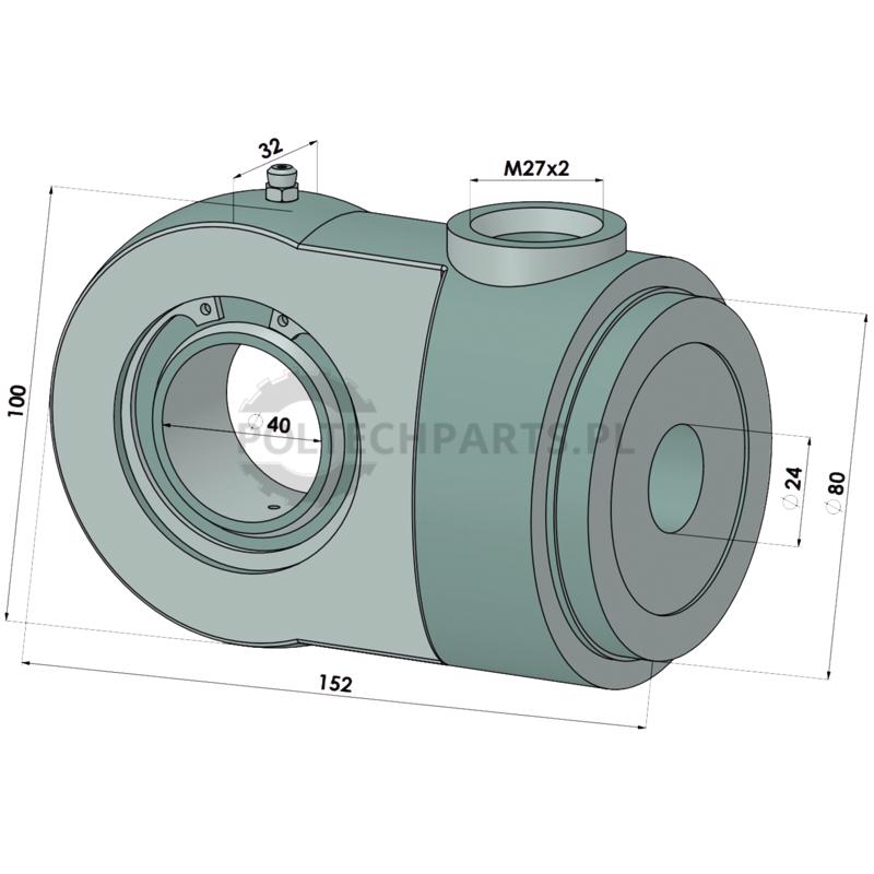 Końcówka cylindra KC80 | poltechparts.pl