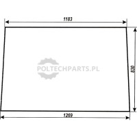 Szyba przednia | poltechparts.pl