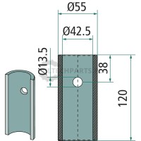 Tuleja do przyspawania | poltechparts.pl
