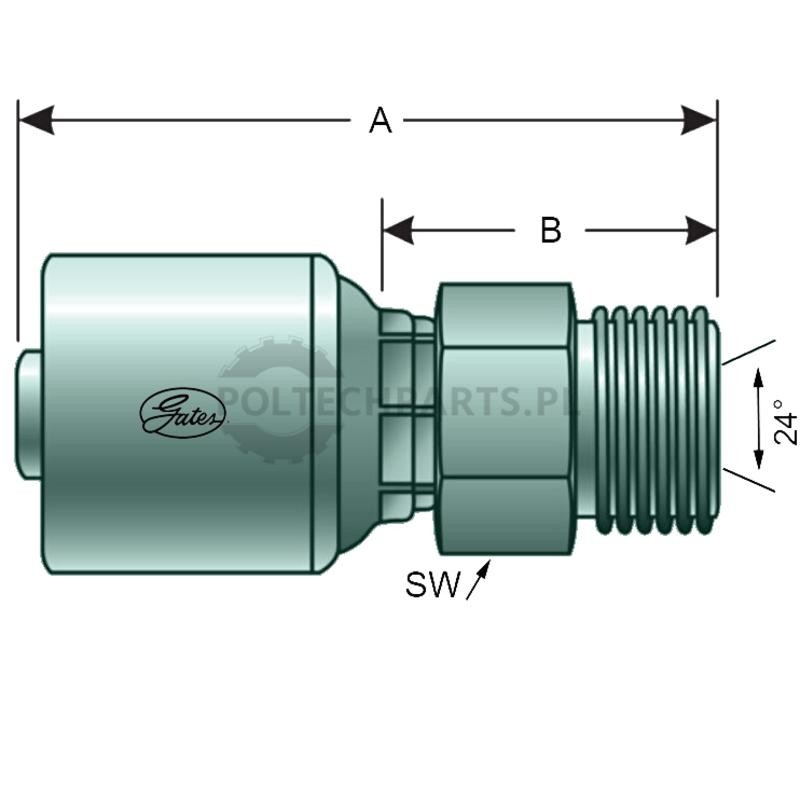 PNE 25 AGL M36x2.0 (28L)