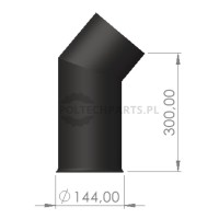 Rura wydechowa - 23815AGT0017 - Sklep rolniczy PoltechParts