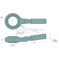 Gewindespindel - 19189981 - Sklep rolniczy PoltechParts