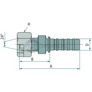 PNB 25 DKOL M36x2,0 (28L)