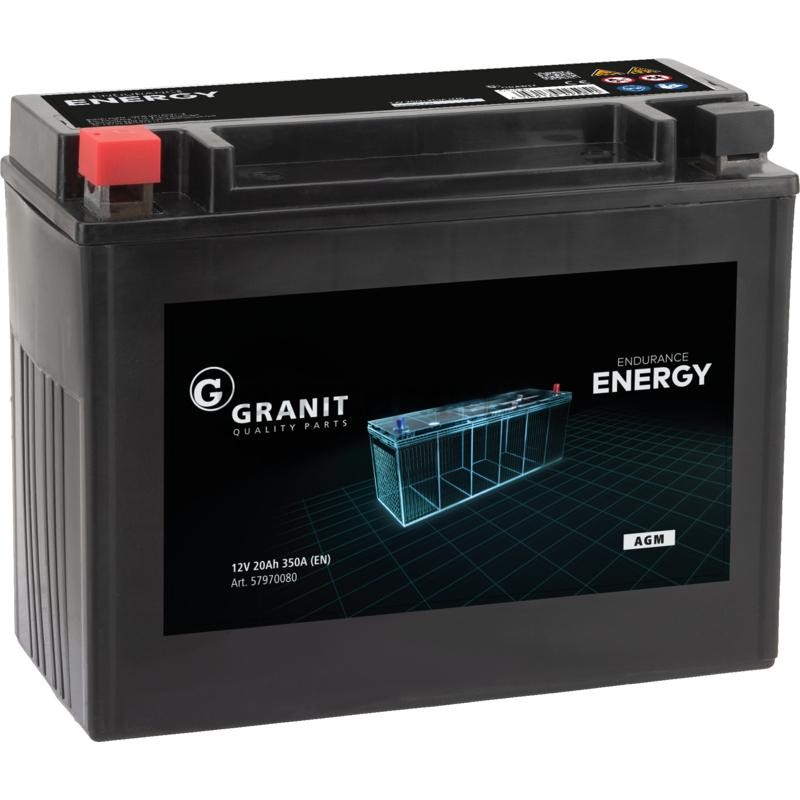 Bateria AGM 12V 20AH + lewa