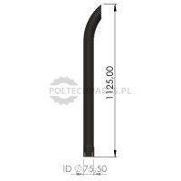 Rura wydechowa - 23815AGT0043 - Sklep rolniczy PoltechParts