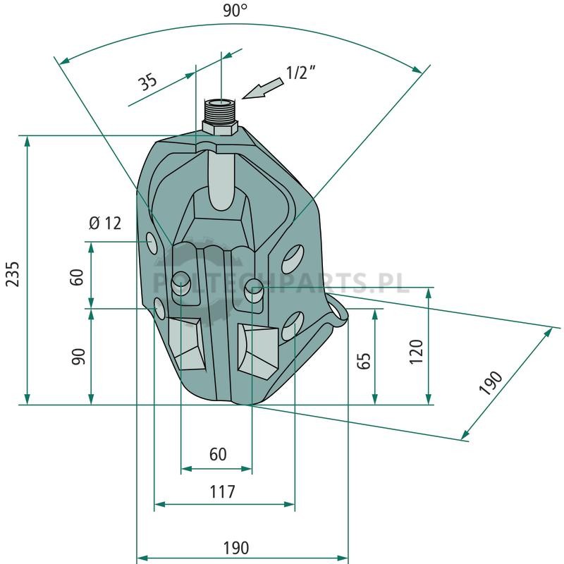 Poidło model 370