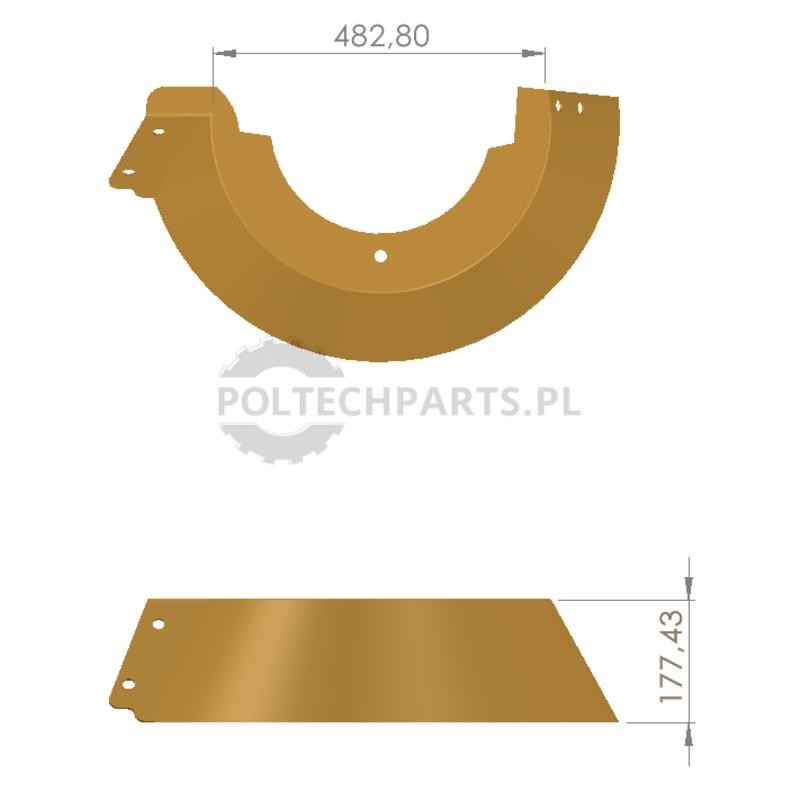 Płytka zabezpieczająca - 23815AGT0805 - Sklep rolniczy PoltechParts