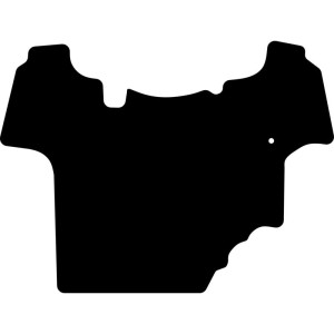 Mata podłogowa, welurowa
