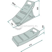 Klin zabezpieczający | poltechparts.pl