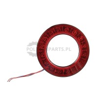 Lampa tylna LED, okrągła | poltechparts.pl