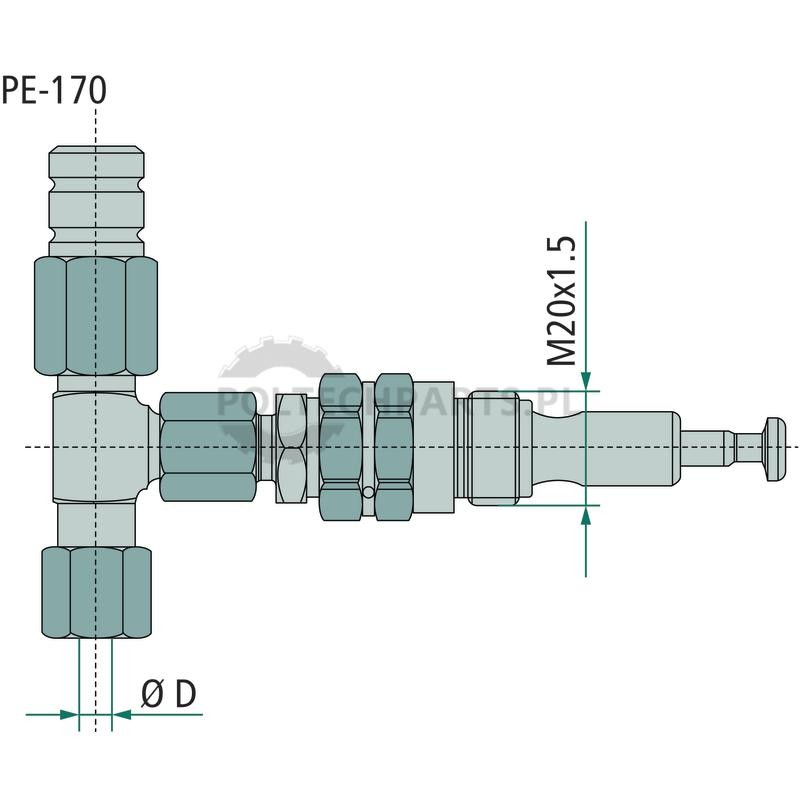 Element pompujący PE-170