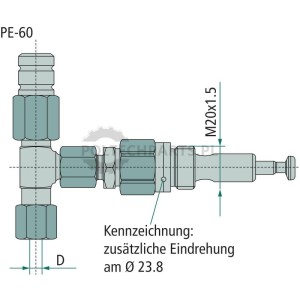 Element pompujący PE-60
