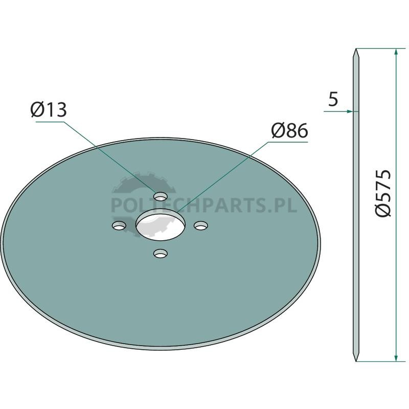 Krój tarczowy