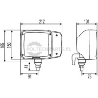 Reflektor kierunkowy | poltechparts.pl