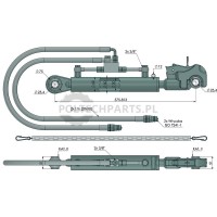 Łącznik górny hydrauliczny | poltechparts.pl