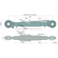 Mechanischer Oberlenker - 19289252 - Sklep rolniczy PoltechParts