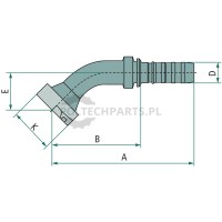 PNB 32 SFS-C 1 1/4" 45° | poltechparts.pl
