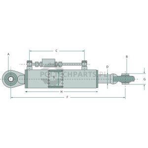 Łącznik górny hydrauliczny