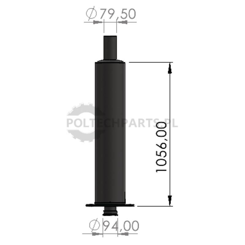 Tłumik - 23815AGT0521 - Sklep rolniczy PoltechParts