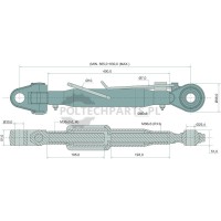 Mechanischer Oberlenker - 19320716 - Sklep rolniczy PoltechParts
