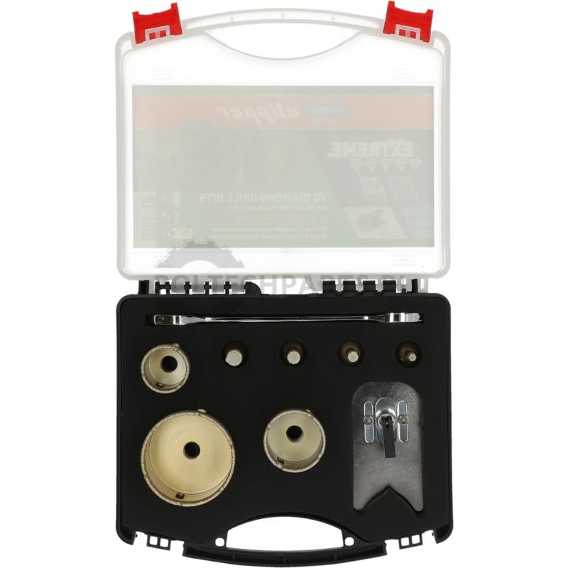 Zestaw wierteł diamentowych 6-68 mm | poltechparts.pl