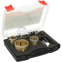 Zestaw wierteł diamentowych 6-68 mm | poltechparts.pl