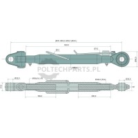 Mechanischer Oberlenker - 19314940 - Sklep rolniczy PoltechParts